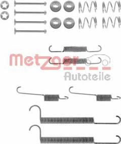 Metzger 105-0630 - Комплектующие, барабанный тормозной механизм autosila-amz.com