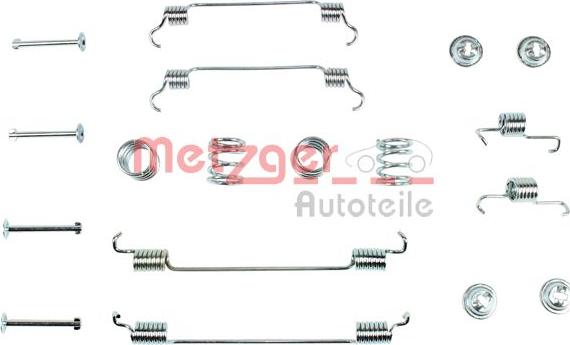 Metzger 105-0034 - Комплектующие, барабанный тормозной механизм autosila-amz.com