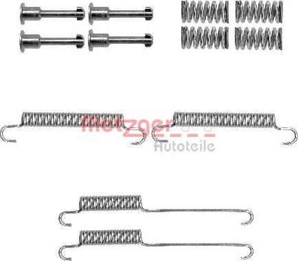 Metzger 105-0892 - Комплектующие, стояночная тормозная система autosila-amz.com