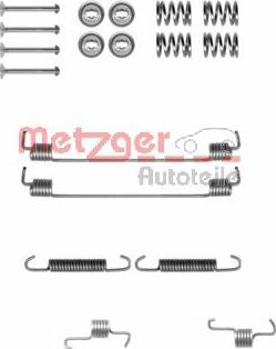 Metzger 105-0819 - Комплектующие, барабанный тормозной механизм autosila-amz.com