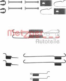 Metzger 105-0815 - Комплектующие, барабанный тормозной механизм autosila-amz.com