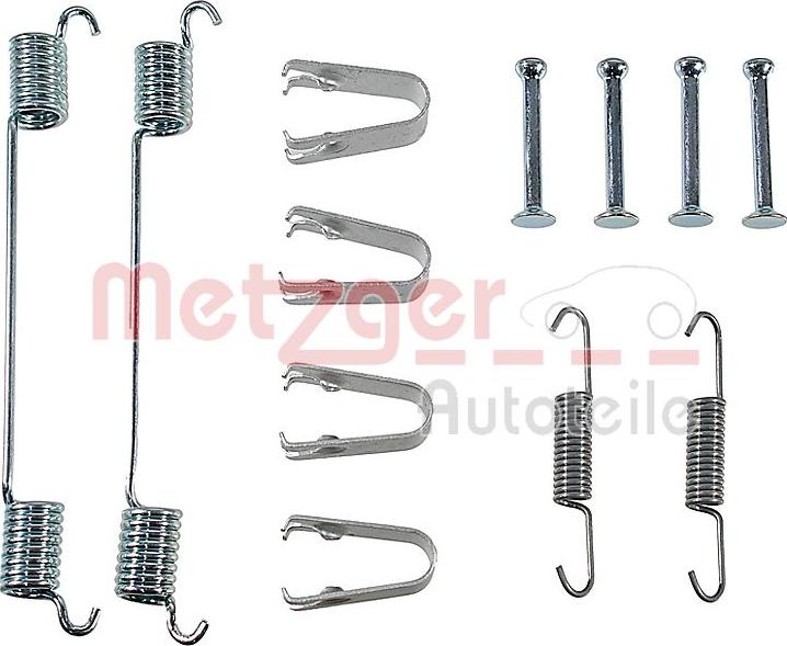 Metzger 105-0883 - Комплектующие, барабанный тормозной механизм autosila-amz.com