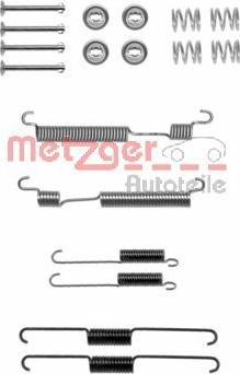 Metzger 105-0824 - Комплектующие, барабанный тормозной механизм autosila-amz.com