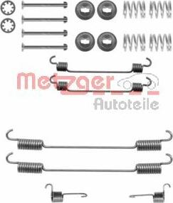 Metzger 105-0740 - Комплектующие, барабанный тормозной механизм autosila-amz.com