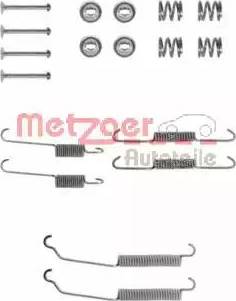 Metzger 105-0701 - Комплектующие, барабанный тормозной механизм autosila-amz.com