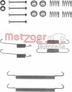 Metzger 105-0707 - Комплектующие, барабанный тормозной механизм autosila-amz.com