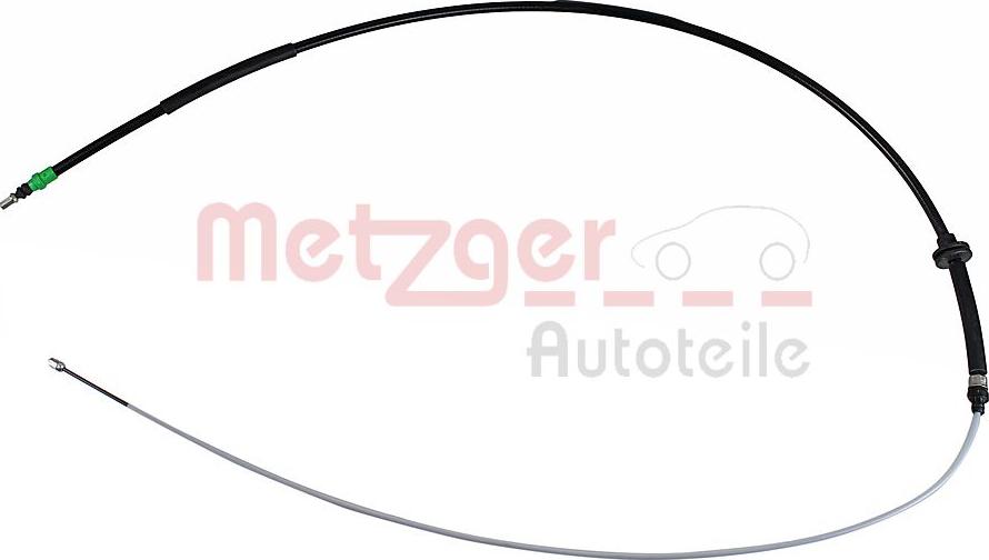 Metzger 10.6795 - Тросик, cтояночный тормоз autosila-amz.com