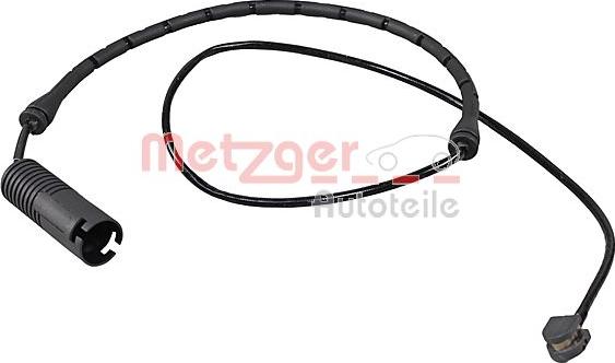 Metzger 1190063 - Сигнализатор, износ тормозных колодок autosila-amz.com