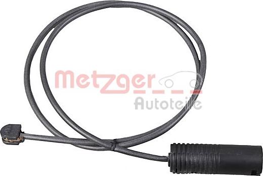 Metzger 1190062 - Сигнализатор, износ тормозных колодок autosila-amz.com