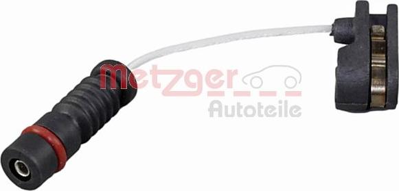 Metzger 1190086 - Сигнализатор, износ тормозных колодок autosila-amz.com