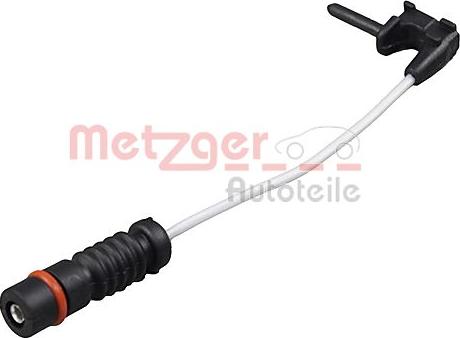 Metzger 1190025 - Сигнализатор, износ тормозных колодок autosila-amz.com