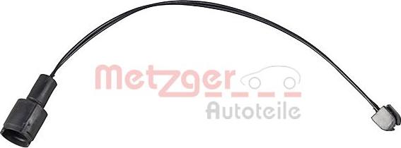 Metzger 1190020 - Сигнализатор, износ тормозных колодок autosila-amz.com