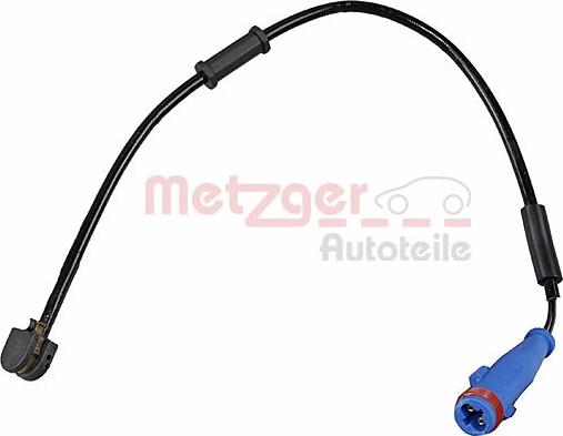 Metzger 1190104 - Сигнализатор, износ тормозных колодок autosila-amz.com