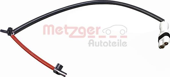 Metzger 1190113 - Сигнализатор, износ тормозных колодок autosila-amz.com