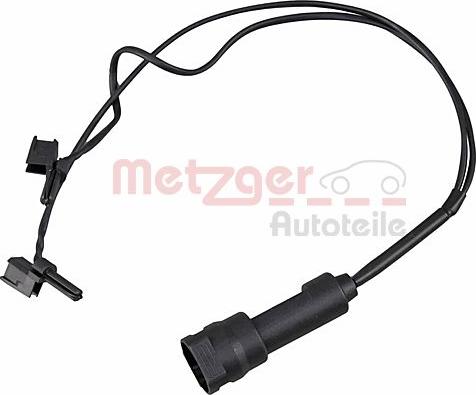 Metzger 1190203 - Сигнализатор, износ тормозных колодок autosila-amz.com