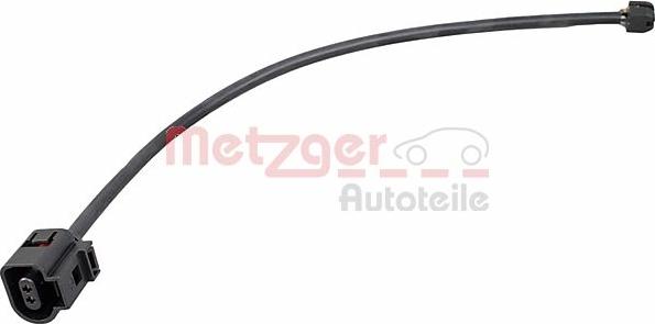 Metzger 1190224 - Сигнализатор, износ тормозных колодок autosila-amz.com