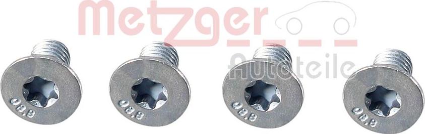Metzger 11663K - Болт, диск тормозного механизма autosila-amz.com