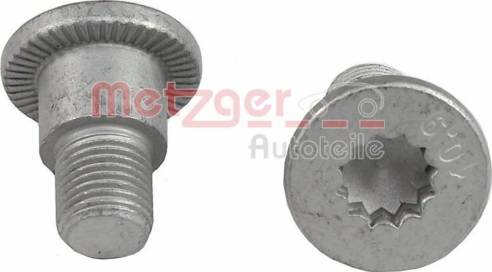 Metzger 11679K - Болт, диск тормозного механизма autosila-amz.com