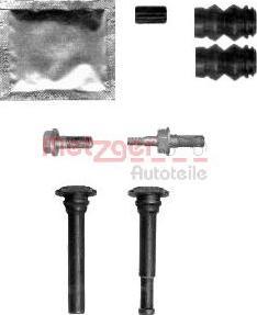 Metzger 113-1414X - Комплект направляющей гильзы, тормозной поршень autosila-amz.com