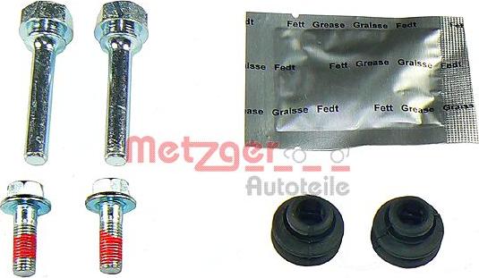 Metzger 113-1437X - Комплект направляющей гильзы, тормозной поршень autosila-amz.com