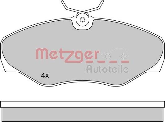 OSSCA 28007 - Тормозные колодки, дисковые, комплект autosila-amz.com