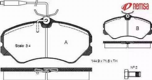 Metzger 1170718 - Тормозные колодки, дисковые, комплект autosila-amz.com