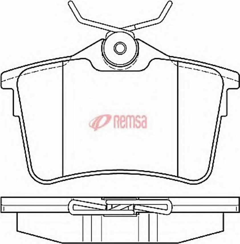 Metzger 1382.00 - Тормозные колодки, дисковые, комплект autosila-amz.com