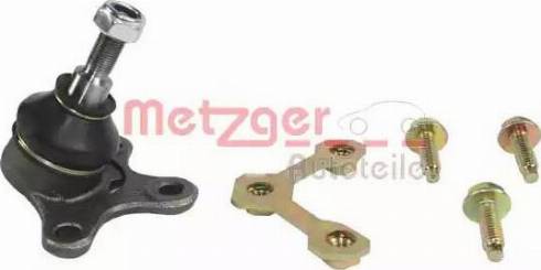 Metzger 87004318 - Шаровая опора, несущий / направляющий шарнир autosila-amz.com
