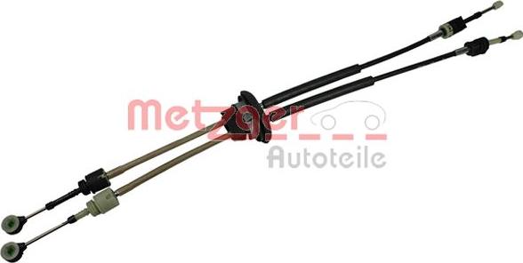 Metzger 3150071 - Трос, наконечник, ступенчатая коробка передач autosila-amz.com