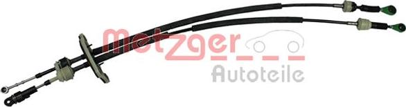 Metzger 3150193 - Трос, наконечник, ступенчатая коробка передач autosila-amz.com