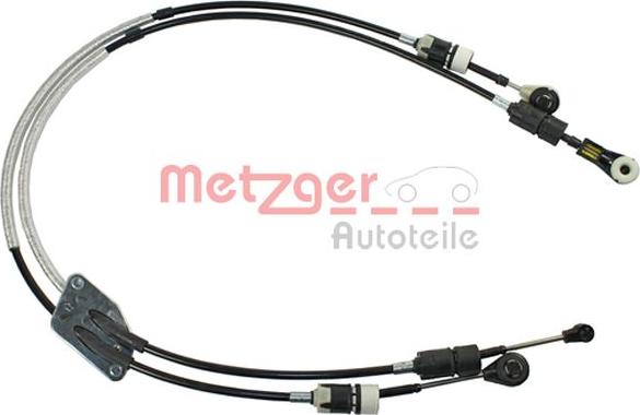 Metzger 3150197 - Трос, наконечник, ступенчатая коробка передач autosila-amz.com