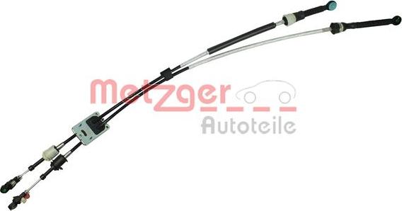 Metzger 3150158 - Трос, наконечник, ступенчатая коробка передач autosila-amz.com