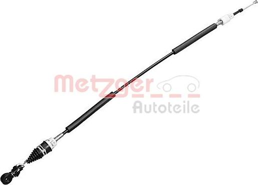 Metzger 3150186 - Трос, наконечник, ступенчатая коробка передач autosila-amz.com