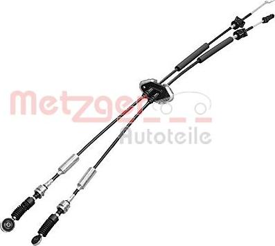 Metzger 3150218 - Трос, наконечник, ступенчатая коробка передач autosila-amz.com