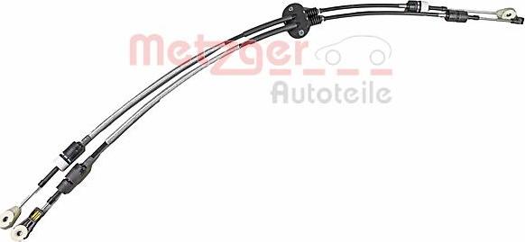 Metzger 3150280 - Трос, наконечник, ступенчатая коробка передач autosila-amz.com