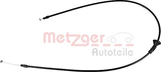 Metzger 3160055 - Тросик замка капота autosila-amz.com