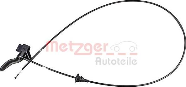 Metzger 3160009 - Тросик замка капота autosila-amz.com