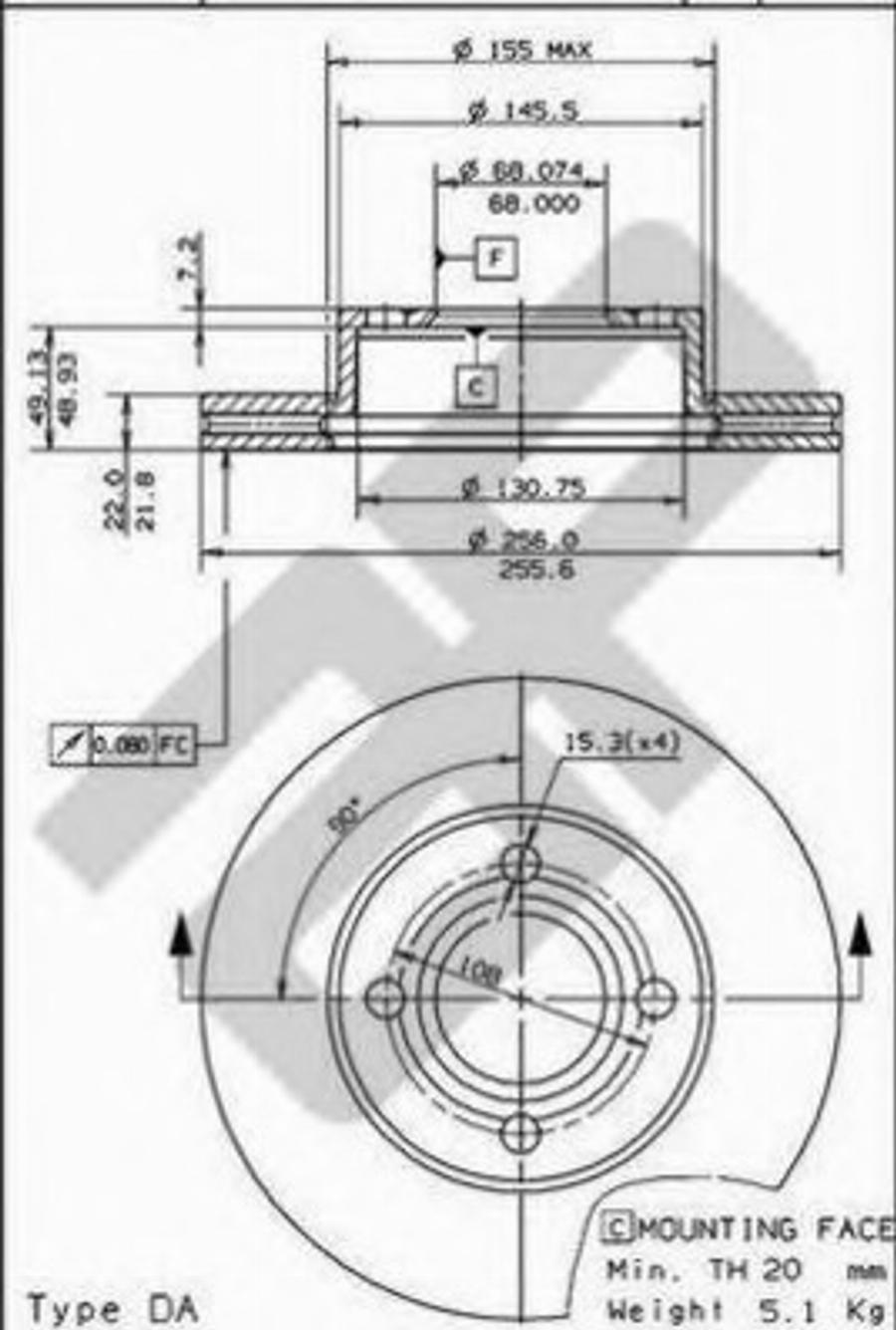 Metzger 24441 - Тормозной диск autosila-amz.com