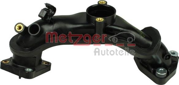 Metzger 2400413 - Впускная труба, подвод воздуха autosila-amz.com