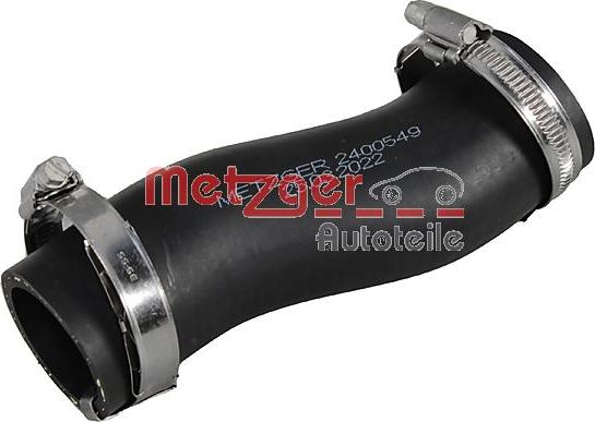 Metzger 2400549 - Трубка, нагнетание воздуха autosila-amz.com