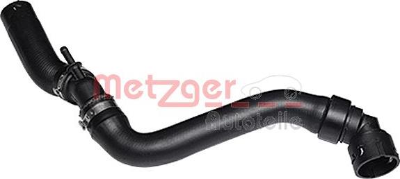 Metzger 2420463 - Шланг радиатора autosila-amz.com