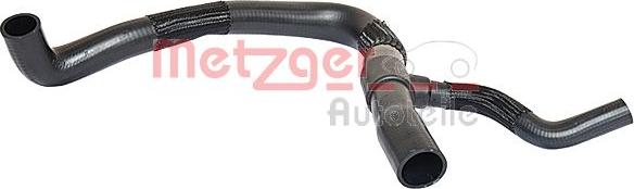 Metzger 2420489 - Шланг радиатора autosila-amz.com