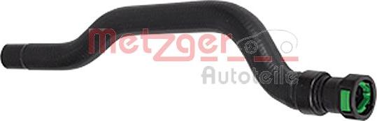 Metzger 2420037 - Шланг радиатора autosila-amz.com