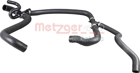 Metzger 2420885 - Шланг радиатора autosila-amz.com