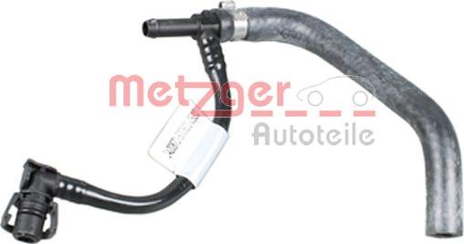 Metzger 2420871 - Шланг радиатора autosila-amz.com