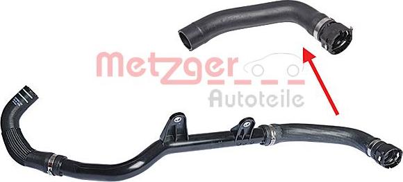 Metzger 2420316 - Шланг радиатора autosila-amz.com