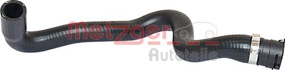 Metzger 2420255 - Шланг радиатора autosila-amz.com