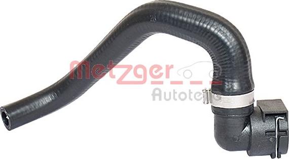 Metzger 2420266 - Шланг радиатора autosila-amz.com