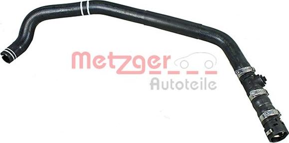 Metzger 2420737 - Шланг радиатора autosila-amz.com