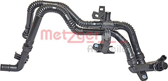 Metzger 2420722 - Шланг радиатора autosila-amz.com